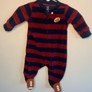 Football onsie 0-3 months
